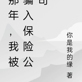 那年,我被骗入保险公司