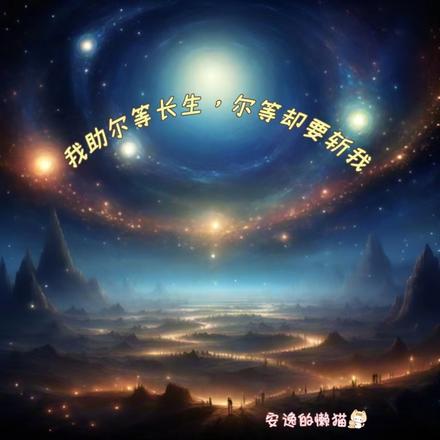 我助尔等长生，尔等却要斩我