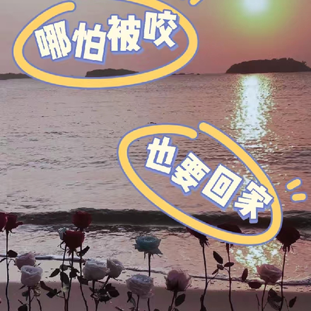 哪怕被咬也要回家