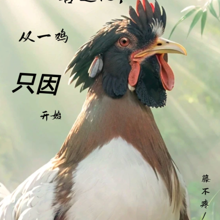 坤兽进化,从一鸡只因开始
