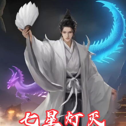 七星灯灭,孔明崛起修仙界
