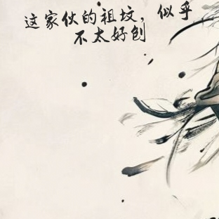 这家伙的祖坟似乎不太好刨