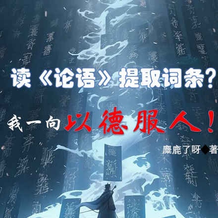 读论语提取词条?我一向以德服人