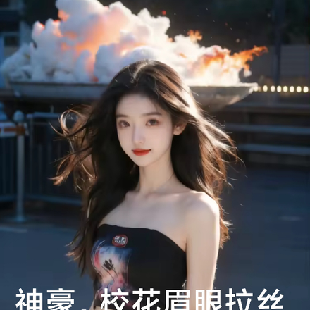 神豪，校花眉眼拉丝