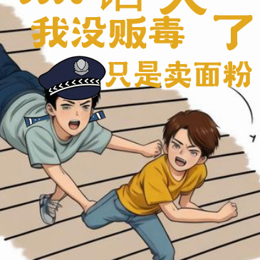 抓错人了,我没贩毒!只是卖面粉