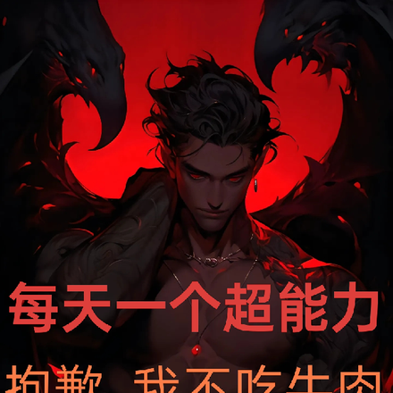 每天一个超能力，抱歉我不吃牛肉