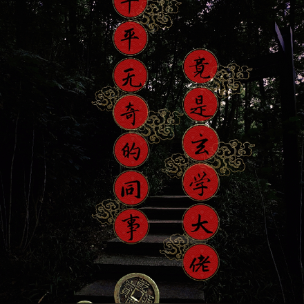 平平无奇的同事竟是玄学大佬