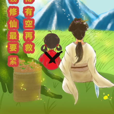 赚钱修仙最要紧,师傅有空再救
