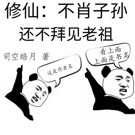 修仙:不肖子孙,还不拜见老祖