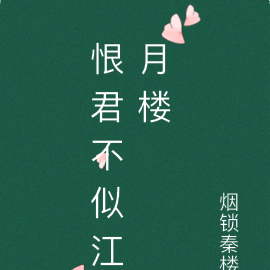 恨君不似江月楼