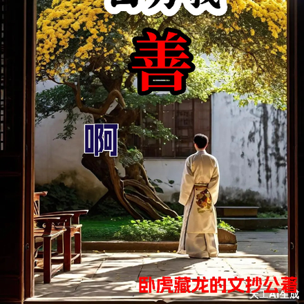 因为我善啊