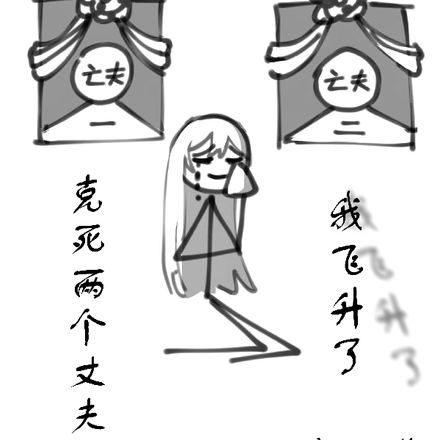 克死两个丈夫后我飞升了
