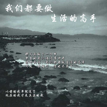 我们都要做生活的高手
