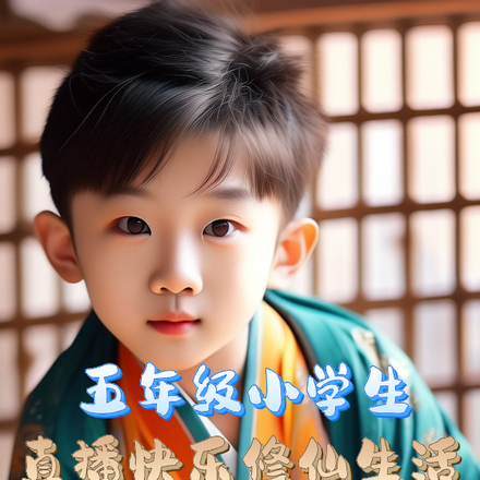 五年级小学生直播快乐修仙生活