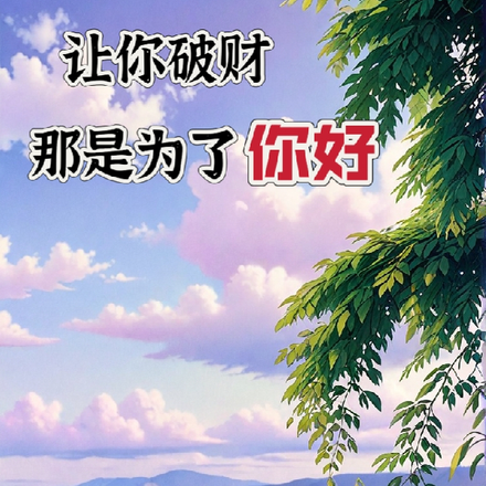 让你破财，那是为了你好