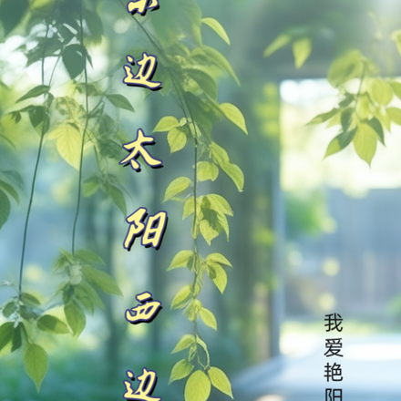 东边太阳西边你