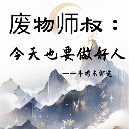 废物师叔：今天也要做好人