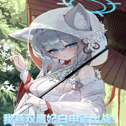 我燕双鹰妃白申请出战!