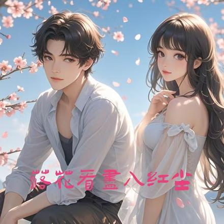 落花看尽入红尘