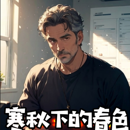 寒秋下的春色