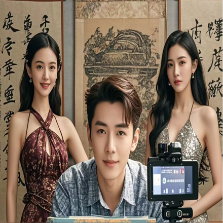 为了开好古玩店请传奇人物来直播