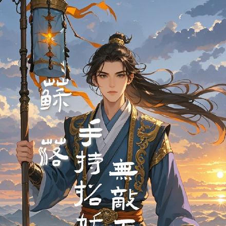 苏落手持招妖幡无敌天下