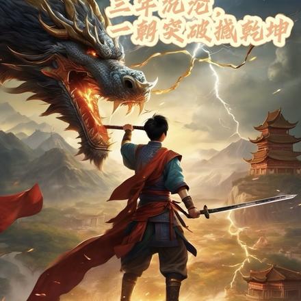 三年沉沦,一朝突破撼乾坤