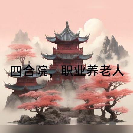 四合院，职业养老人
