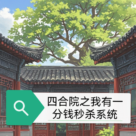 四合院之我有一分钱秒杀系统