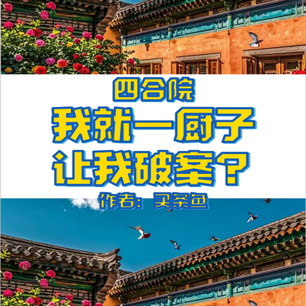 四合院：我就一厨子，让我破案？