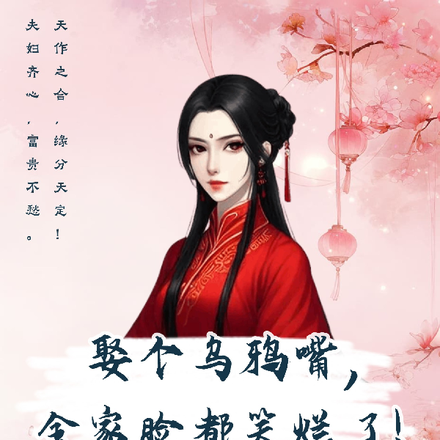 娶个乌鸦嘴,全家脸都笑烂了!