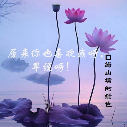 原来你也喜欢我呀，早说呀！