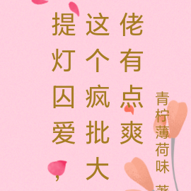 提灯囚爱,这个疯批大佬有点爽