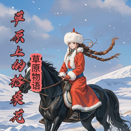 草原物语:草原上的格桑花