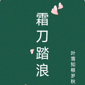 霜刀踏浪