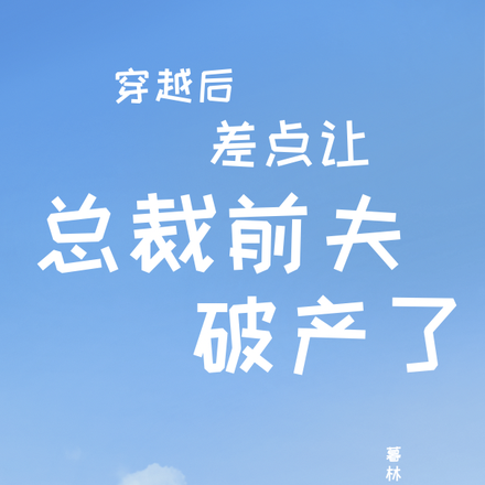 穿越后差点让总裁前夫破产了
