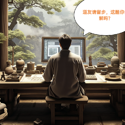 道友请留步,这题你会解吗?