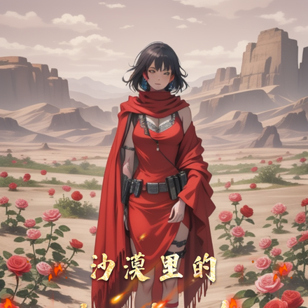 沙漠里的玫瑰花