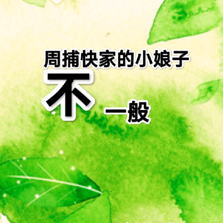 周捕快家的小娘子不一般