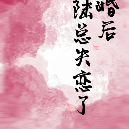 离婚后，陆总失恋了