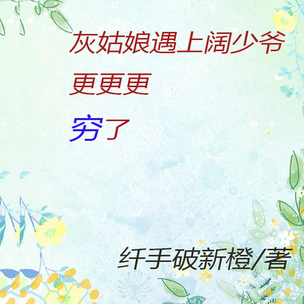 灰姑娘遇上阔少爷更更更穷了