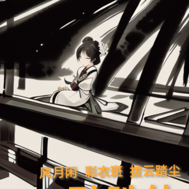 风月闲，彩衣斑，拨云踏尘醉胜仙