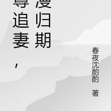 魔尊追妻，漫漫归期