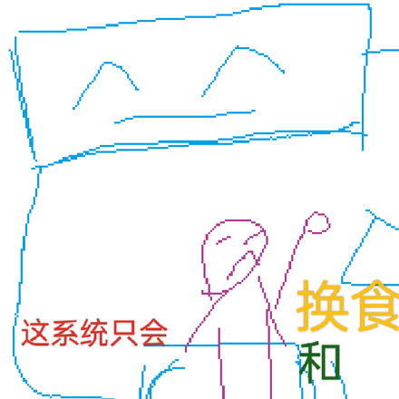 你这系统只会坑我和换吃的！