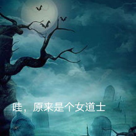 哇,原来是个女道士