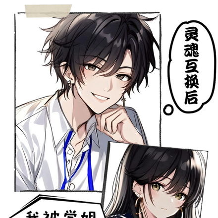 灵魂互换后,我被学姐反撩了