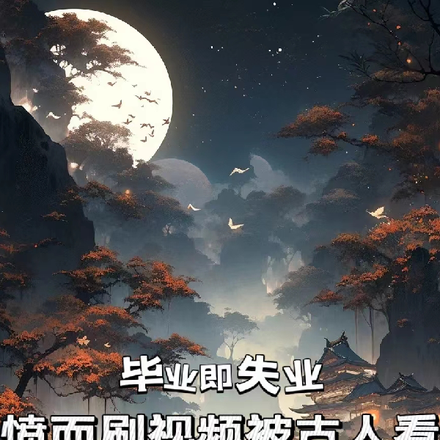 毕业即失业,愤而刷视频被古人看