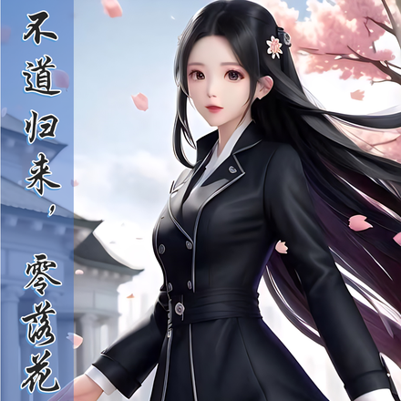 不道归来,零落花如许