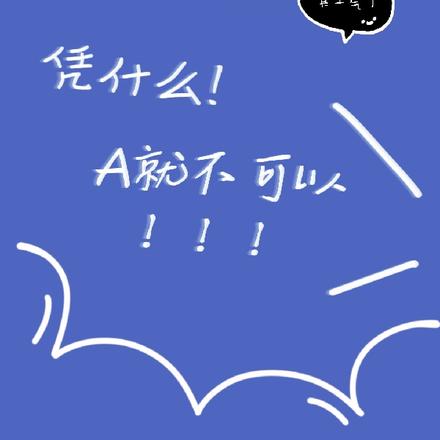 凭什么！A就不可以！！！