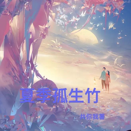 夏季孤生竹